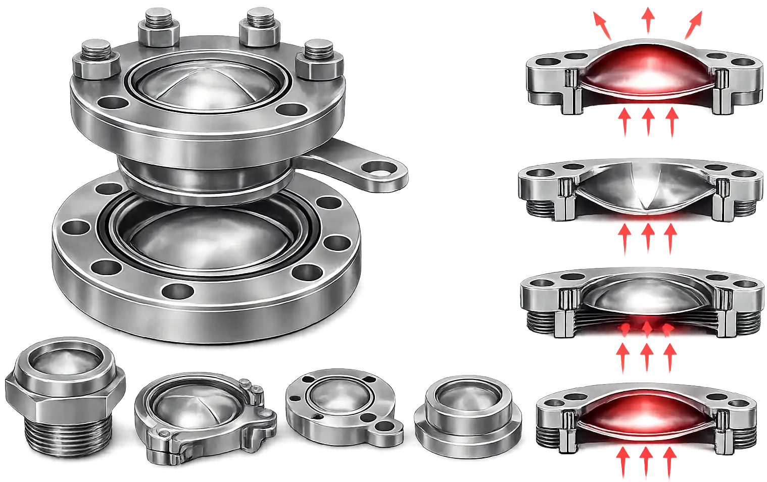 Rupture Disc Holders